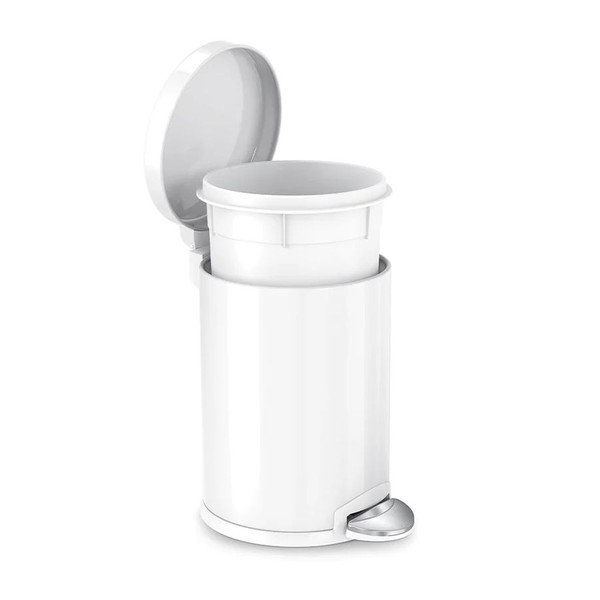 Cestino in acciaio a pedale da 4,5 l - simplehuman-image-2
