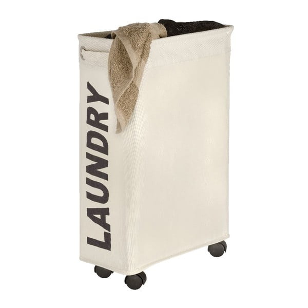 Cesto portabiancheria beige , 44,4 l Corno - Wenko-image-3