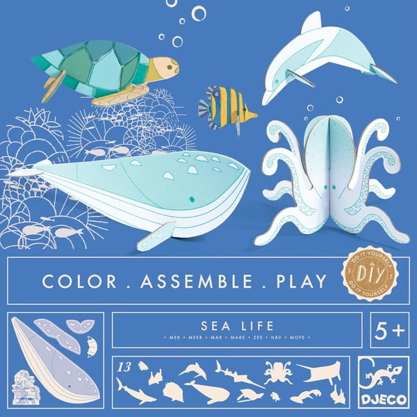 Set creativo DIY Sea World - Djeco