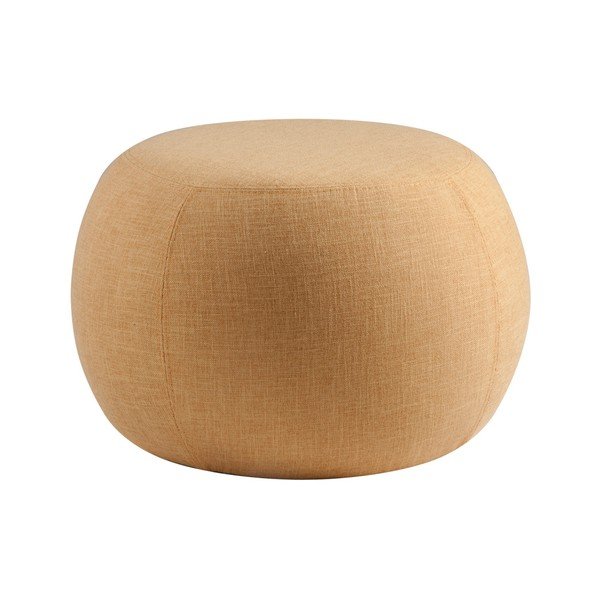 Pouf giallo , ⌀ 55 cm Luka - sømcasa