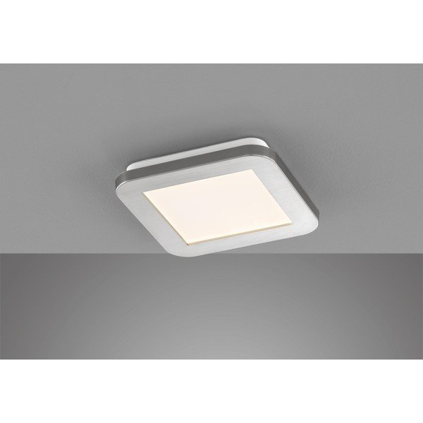 Plafoniera LED in argento 17x17 cm Gotland - Fischer & Honsel-image-1