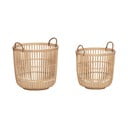 Set di 2 cesti portaoggetti in bambù Tareo - Hübsch