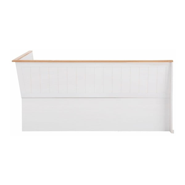 Panca angolare variabile bianca in legno di pino massiccio Silas - Støraa-image-1