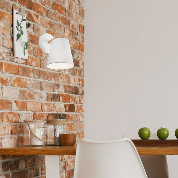 Lampada da parete bianca ø 15 cm Ellie - LAMKUR-image-1