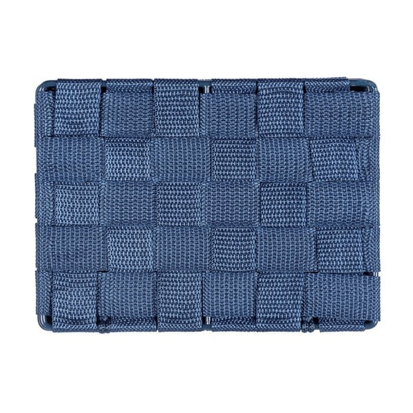 Cestino blu scuro con coperchio Adria - Wenko-image-2