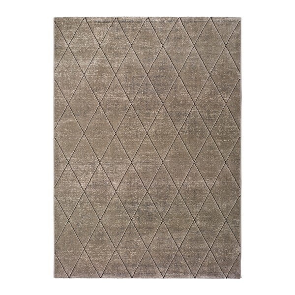 Tappeto grigio Bukit Gris, 160 x 230 cm - Universal