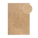 Tappeto in lana marrone chiaro 160x230 cm Lino Leaf - Flair Rugs