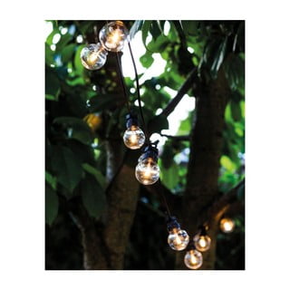 Catena luminosa 10 lampadine lunghezza 300 cm Lucas Clear - Sirius