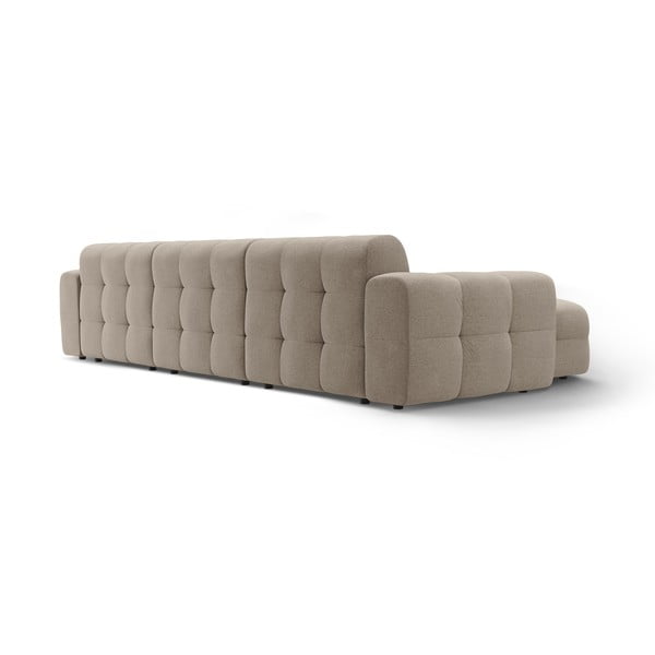 Divano angolare marrone (con penisola a sinistra/con chaise lounge) Kendal – Micadoni -image-4