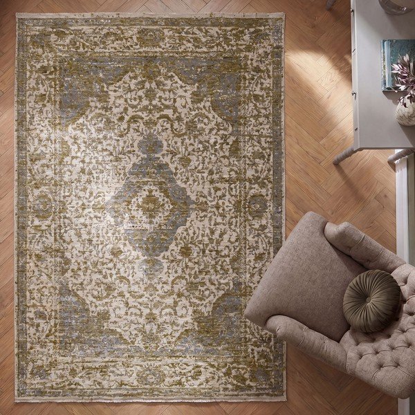 Tappeto verde 200x300 cm Cordelia Vintage – Flair Rugs-image-2