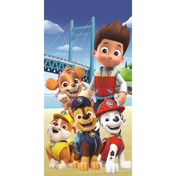 Asciugamano per bambini in spugna 70x140 cm Paw Patrol - Jerry Fabrics