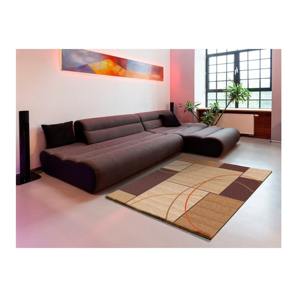 Tappeto marrone Delta Square, 57 x 110 cm - Universal-image-2