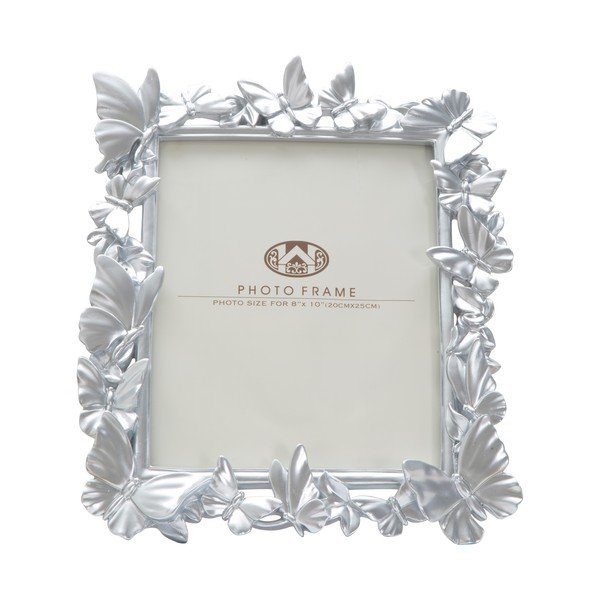 Cornice per foto in argento Butterfly, 30 x 36 cm - Mauro Ferretti-image-1