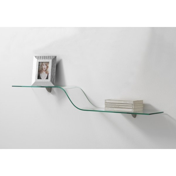 Mensola a muro in vetro Wave Mensola - Tomasucci-image-1