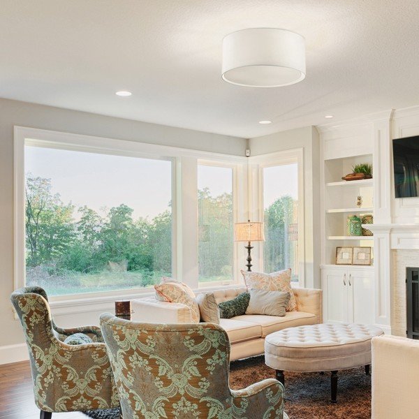 Lampada da soffitto White Snow - Evergreen Lights-image-1