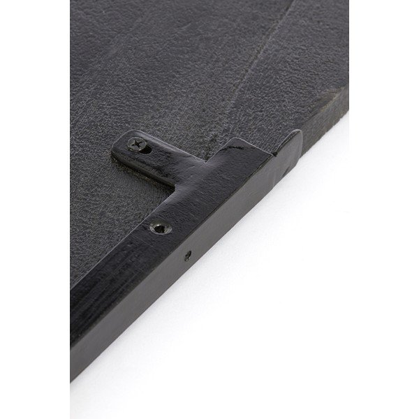 Mensola in legno di mango nero 70 cm Ginosa - Light & Living-image-3