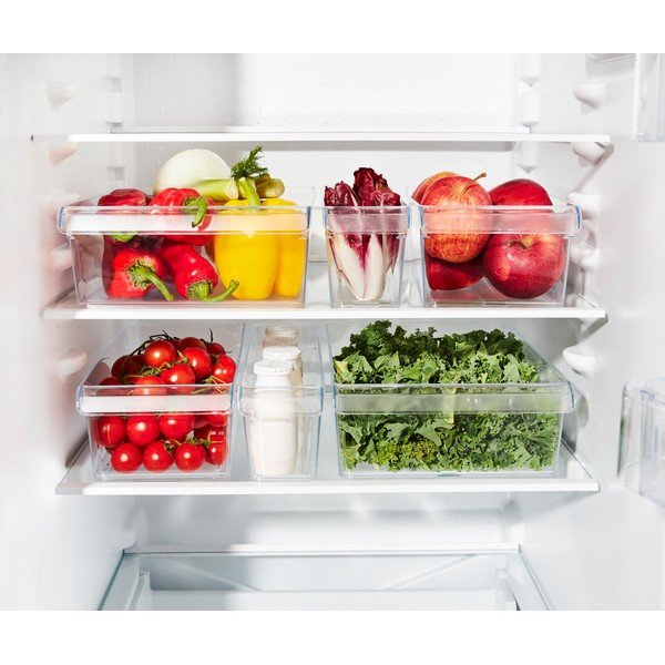 Organizer per frigorifero in plastica 3 pezzi Fridge - Rotho-image-1