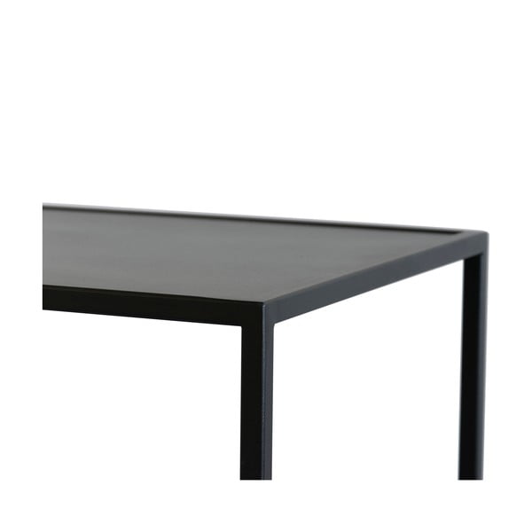 Tavolino da servizio in metallo su ruote 40x60 cm Trolly – Spinder Design-image-3