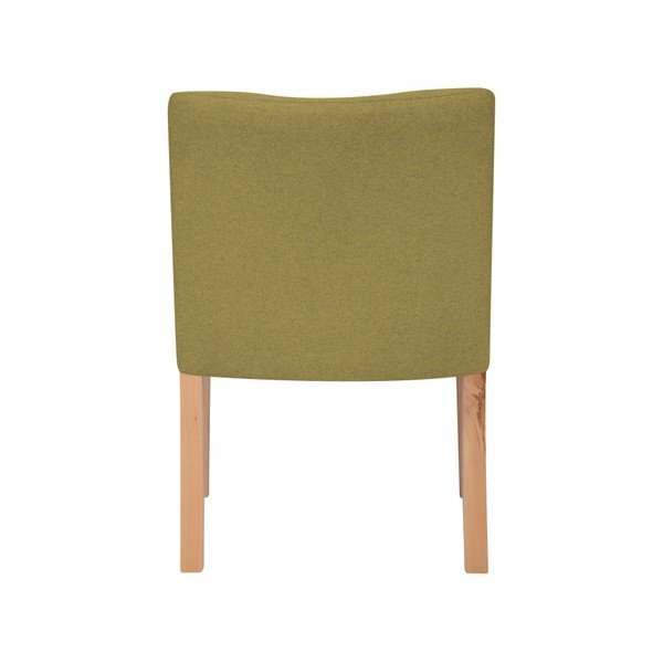 Žluté křeslo s područkami Micadoni Home Marcino-image-3