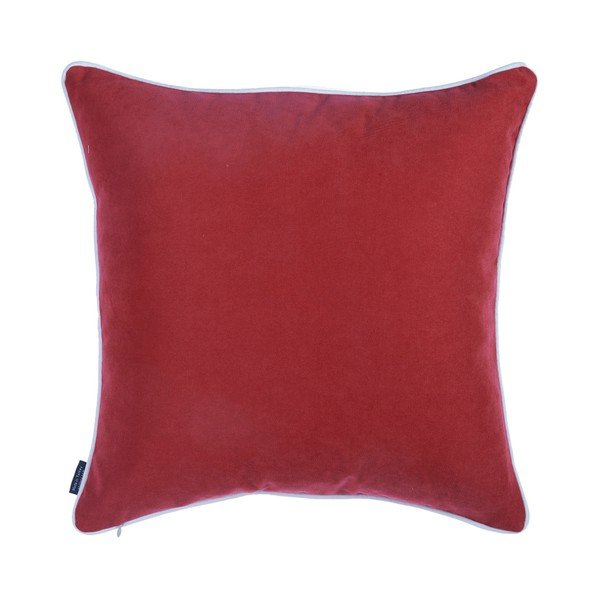 Federa rossa con motivo natalizio Mike & Co. NEW YORK Cervo di miele, 45 x 45 cm - Mike & Co. NEW YORK-image-3