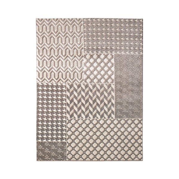 Koberec Schöngeist & Petersen Noblesse Patchwork Dark, 290 x 200 cm