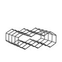 Portabottiglie in metallo numero di bottiglie 5 Rocks - Zone