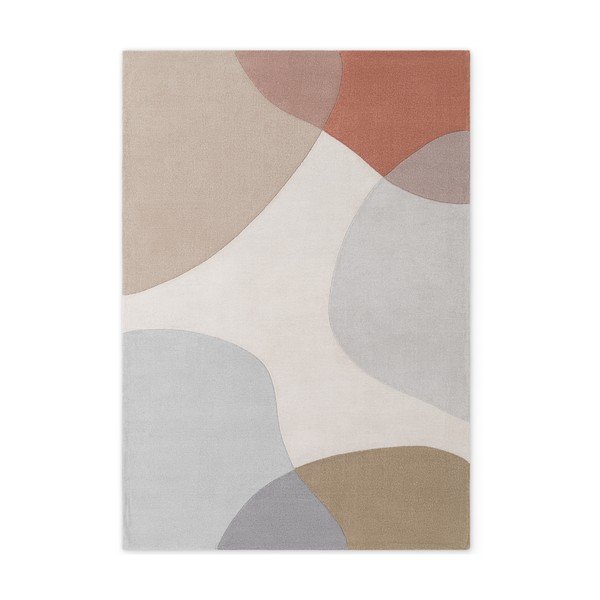 Tappeto beige in lana tessuto a mano 160x230 cm Hackney Clarissa – Ted Baker