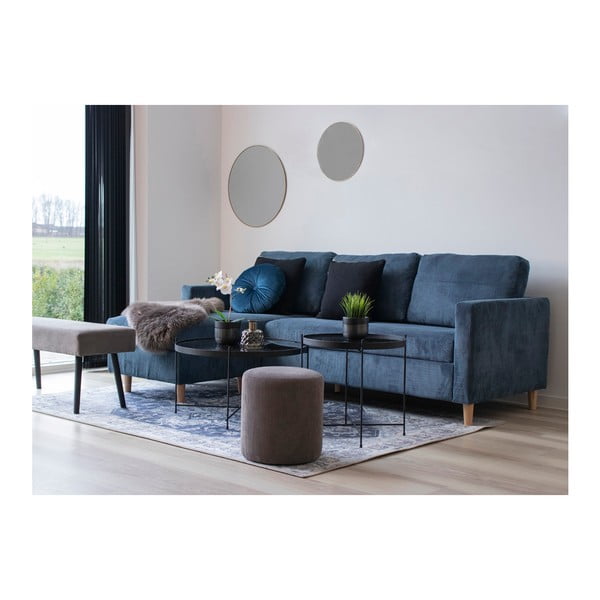 Tappeto blu 230x160 cm Havana - House Nordic-image-3