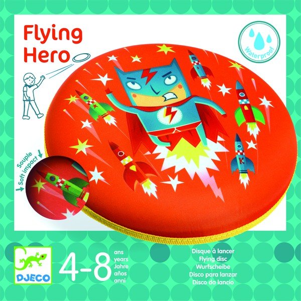 Supereroe del disco volante Superhero - Djeco-image-1