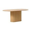 Tavolo da pranzo con piano in rovere 95x180 cm Nola - Unique Furniture