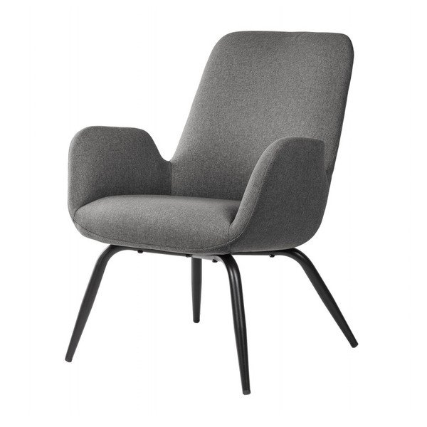 Poltrona grigio scuro Doha - sømcasa