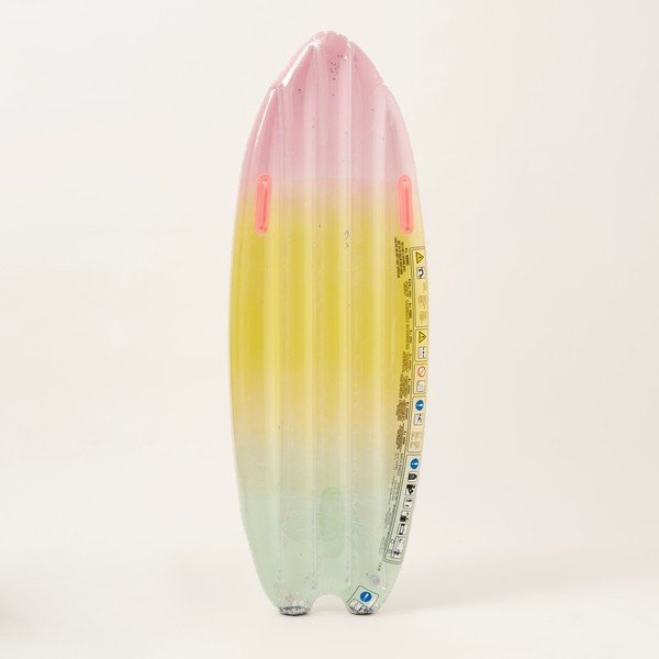 Sedia a sdraio gonfiabile Ride With Me Rainbow Ombre - Sunnylife-image-1