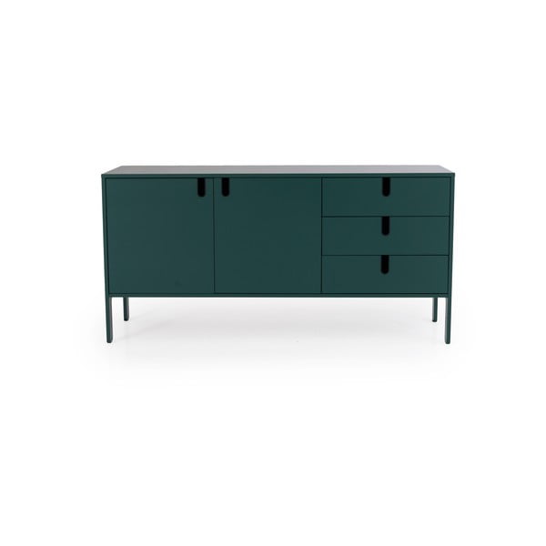 Cassettiera verde scuro , larghezza 171 cm Uno - Tenzo