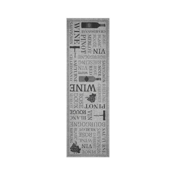 Runner grigio Wine Lovers, 45 x 140 cm Cook & Clean - Zala Living