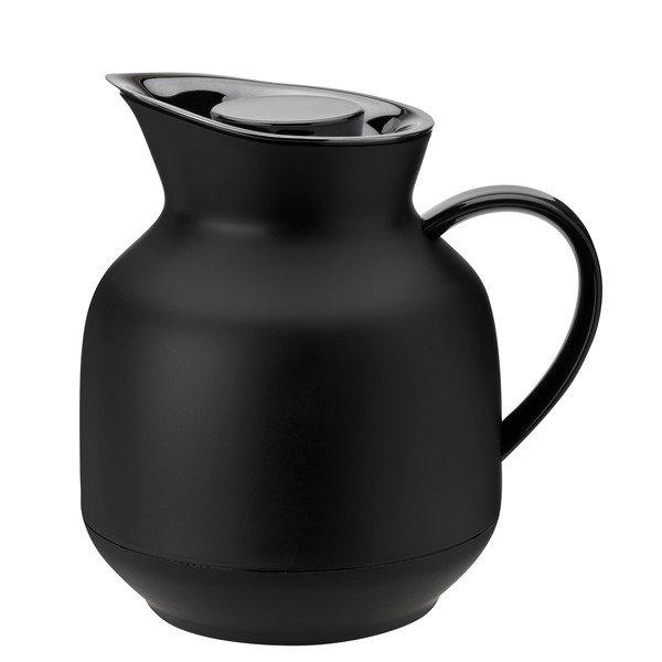 Caraffa termica nera in plastica 1 l Amphora – Stelton