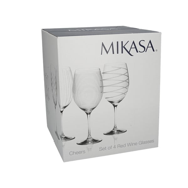Set di 4 bicchieri da vino da 685 ml Cheers - Mikasa-image-4