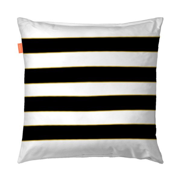 Set di 2 federe in cotone Senape - Blanc-image-2