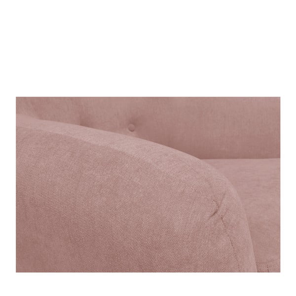 Divano rosa chiaro Cosmopolitan design , 162 cm London - Cosmopolitan Design-image-4