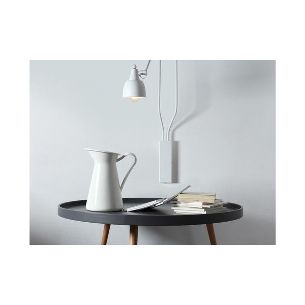 Lampada da parete bianca per 2 lampadine Modulo personalizzato Coben - CustomForm-image-1
