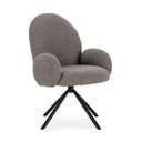 Poltrona grigia Dario - Marckeric
