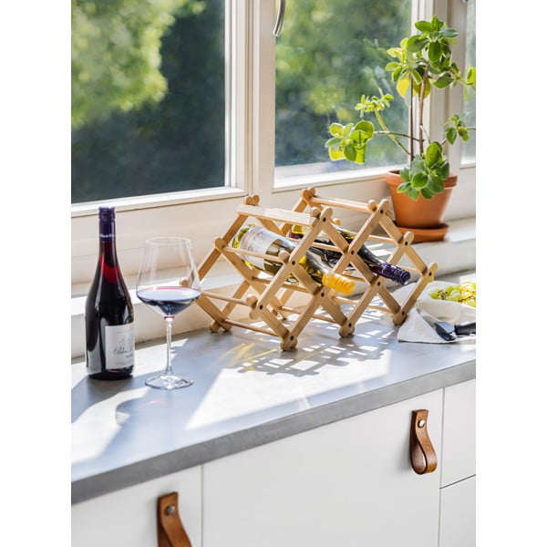 Portabottiglie in bambù - Bonami Essentials-image-1