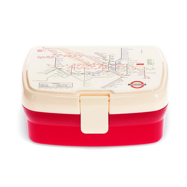 Porta merenda per bambini Heritage Tube Map - Rex London