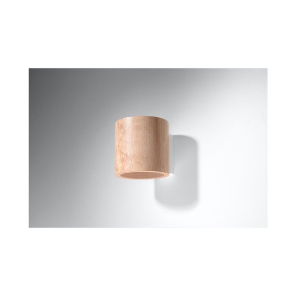 Lampada da parete in legno Roda - Sollux-image-2