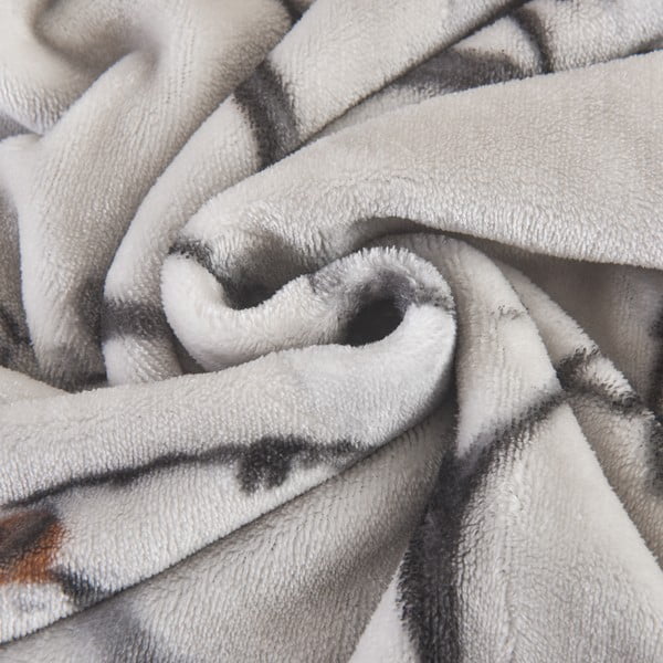 Set copripiumino e federa grigio in micropile per letto singolo 140x200 cm Ronja – My House-image-4