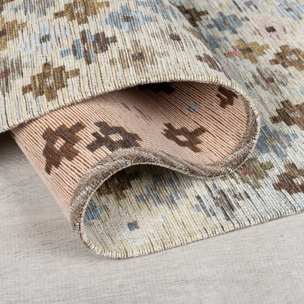 Tappeto crema 120x170 cm Abstract Diamond - Flair Rugs-image-2