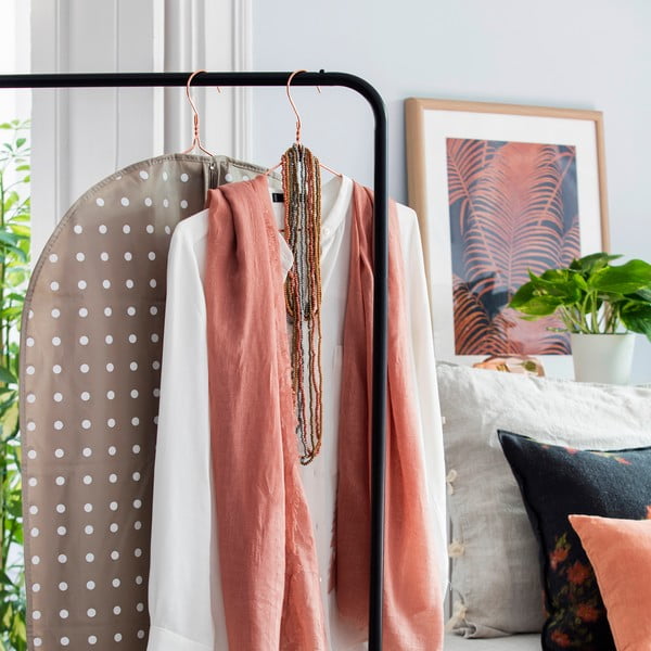 Copriabito beige a pois, 137 cm Rivoli - Compactor-image-2