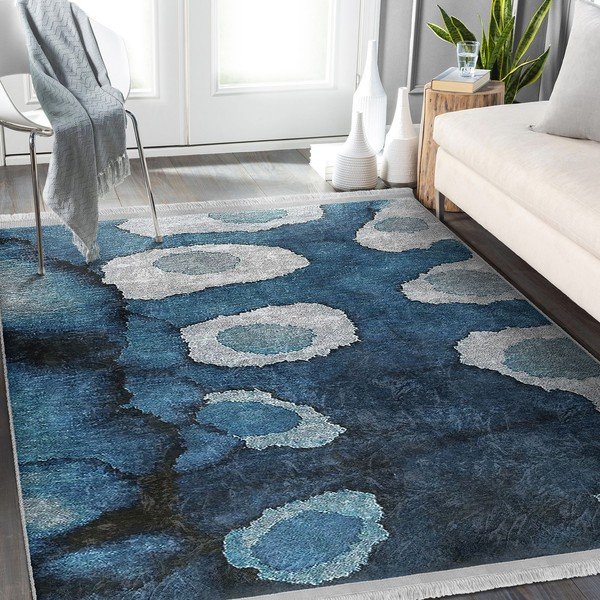 Tappeto blu 80x150 cm - Mila Home-image-3