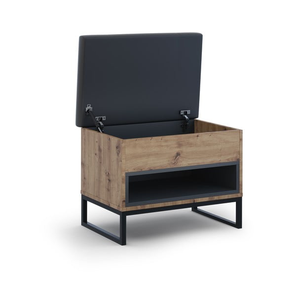 Scarpiera in rovere con panca Olis - Cosmopolitan Design-image-3