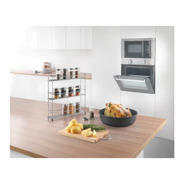Scaffale per spezie a 3 livelli Kumino - Metaltex-image-1