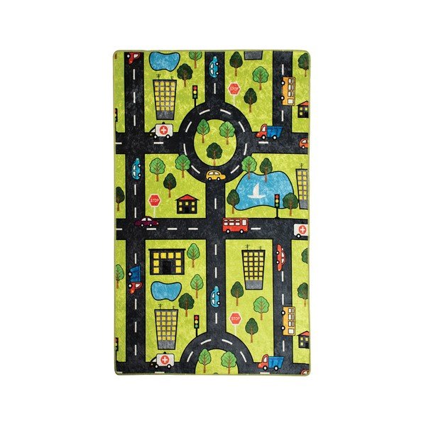 Tappeto per bambini , 140 x 190 cm Green City - Conceptum Hypnose